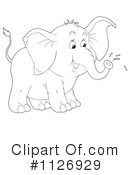 Elephant Clipart #1126929 by Alex Bannykh