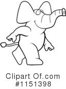 Elephant Clipart #1151398 by Cory Thoman