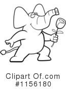 Elephant Clipart #1156180 by Cory Thoman