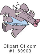 Elephant Clipart #1169903 by toonaday