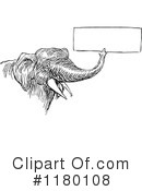 Elephant Clipart #1180108 by Prawny Vintage