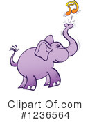 Elephant Clipart #1236564 by Zooco