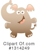 Elephant Clipart #1314249 by Zooco