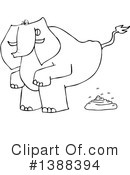 Elephant Clipart #1388394 by djart