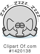 Elephant Clipart #1420138 by Cory Thoman