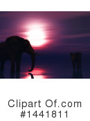 Elephant Clipart #1441811 by KJ Pargeter