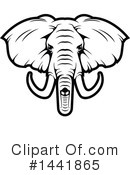 Elephant Clipart #1441865 by Vector Tradition SM