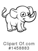 Elephant Clipart #1458883 by AtStockIllustration