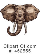 Elephant Clipart #1462555 by Vector Tradition SM
