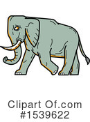 Elephant Clipart #1539622 by patrimonio