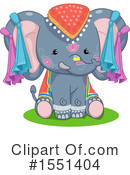 Elephant Clipart #1551404 by BNP Design Studio
