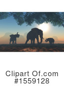 Elephant Clipart #1559128 by KJ Pargeter