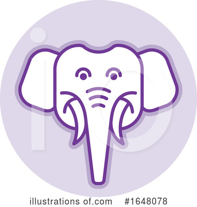 Royalty-Free (RF) Elephant Clipart Illustration by Lal Perera - Stock Sample #1648078