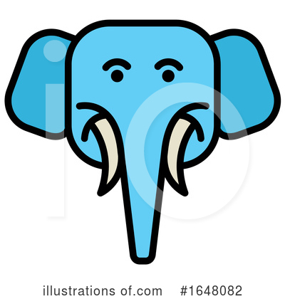 Elephant Clipart #1648082 by Lal Perera