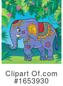 Elephant Clipart #1653930 by visekart
