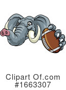 Elephant Clipart #1663307 by AtStockIllustration
