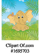 Elephant Clipart #1695703 by Alex Bannykh