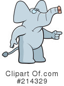 Elephant Clipart #214329 by Cory Thoman