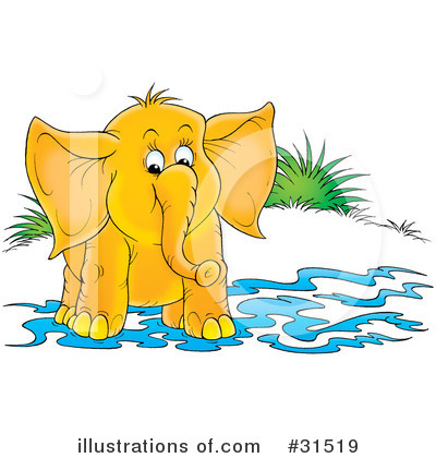 Swimming Clipart #31519 by Alex Bannykh