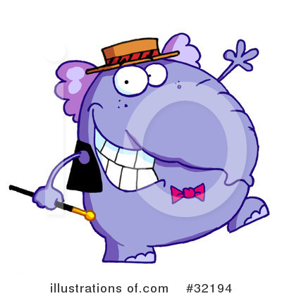 Magician Clipart #32194 by Hit Toon
