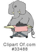 Elephant Clipart #33488 by djart