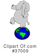 Elephant Clipart #37009 by djart