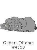 Elephant Clipart #4550 by djart