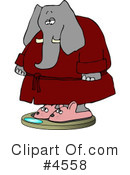 Elephant Clipart #4558 by djart