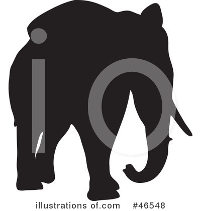 Royalty-Free (RF) Elephants Clipart Illustration by KJ Pargeter - Stock Sample #46548