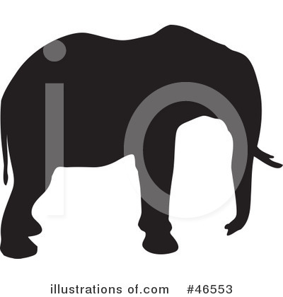 Elephant Clipart #46553 by KJ Pargeter