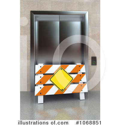 Royalty-Free (RF) Elevator Clipart Illustration by stockillustrations - Stock Sample #1068851