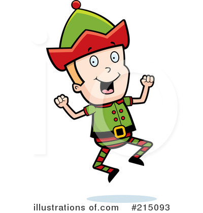 Royalty-Free (RF) Elf Clipart Illustration by Cory Thoman - Stock Sample #215093