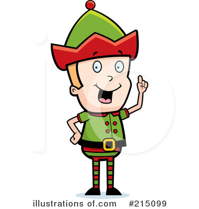 Royalty-Free (RF) Elf Clipart Illustration by Cory Thoman - Stock Sample #215099