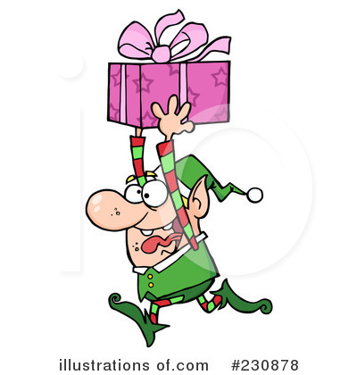 Christmas Elf Clipart #230878 by Hit Toon