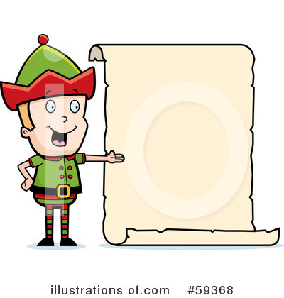 Royalty-Free (RF) Elf Clipart Illustration by Cory Thoman - Stock Sample #59368