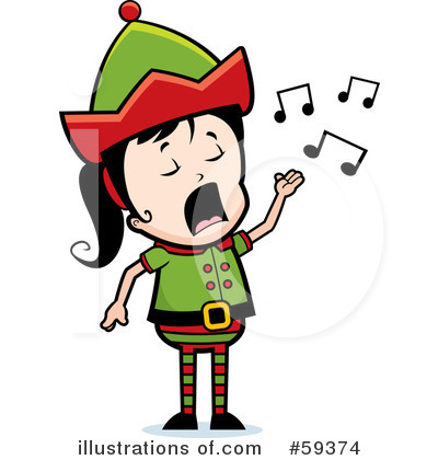 Singing Clipart #59374 by Cory Thoman