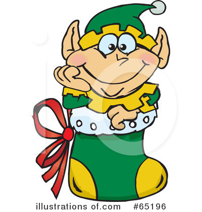 Royalty-Free (RF) Elf Clipart Illustration by Dennis Holmes Designs - Stock Sample #65196