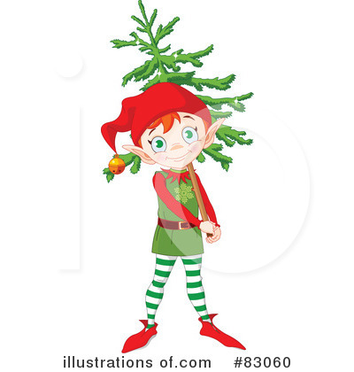 Royalty-Free (RF) Elf Clipart Illustration by Pushkin - Stock Sample #83060
