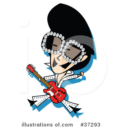 Elvis Impersonator Clipart #37293 by Andy Nortnik