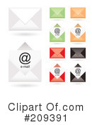 Email Clipart #209391 by michaeltravers
