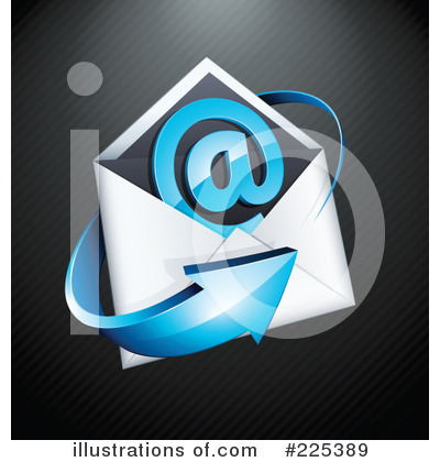 Royalty-Free (RF) Email Clipart Illustration by beboy - Stock Sample #225389
