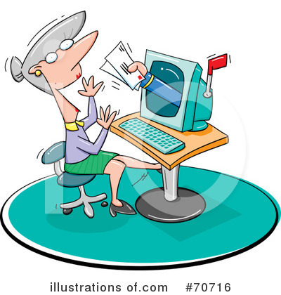 Computers Clipart #70716 by jtoons