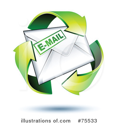 Royalty-Free (RF) Email Clipart Illustration by beboy - Stock Sample #75533