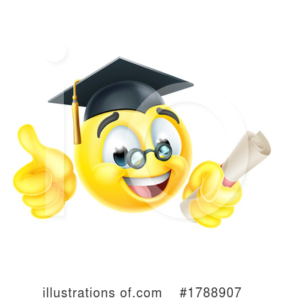 Graduation Cap Clipart #1788907 by AtStockIllustration