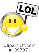 Emoticon Clipart #1097071 by beboy