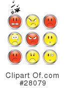 Emoticons Clipart #28079 by beboy