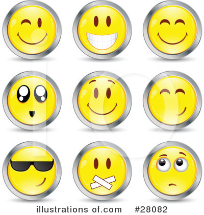 Happy Face Clipart #28082 by beboy