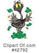 Emu Clipart #42792 by Dennis Holmes Designs