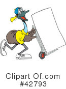 Emu Clipart #42793 by Dennis Holmes Designs