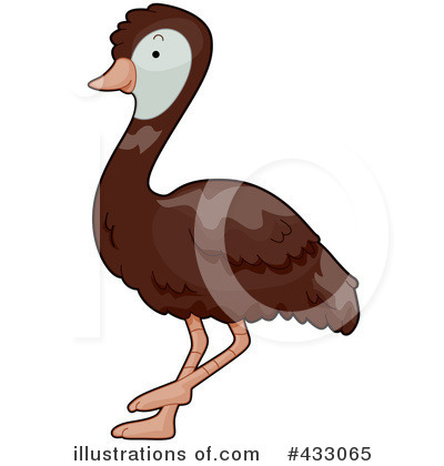 Royalty-Free (RF) Emu Clipart Illustration by BNP Design Studio - Stock Sample #433065